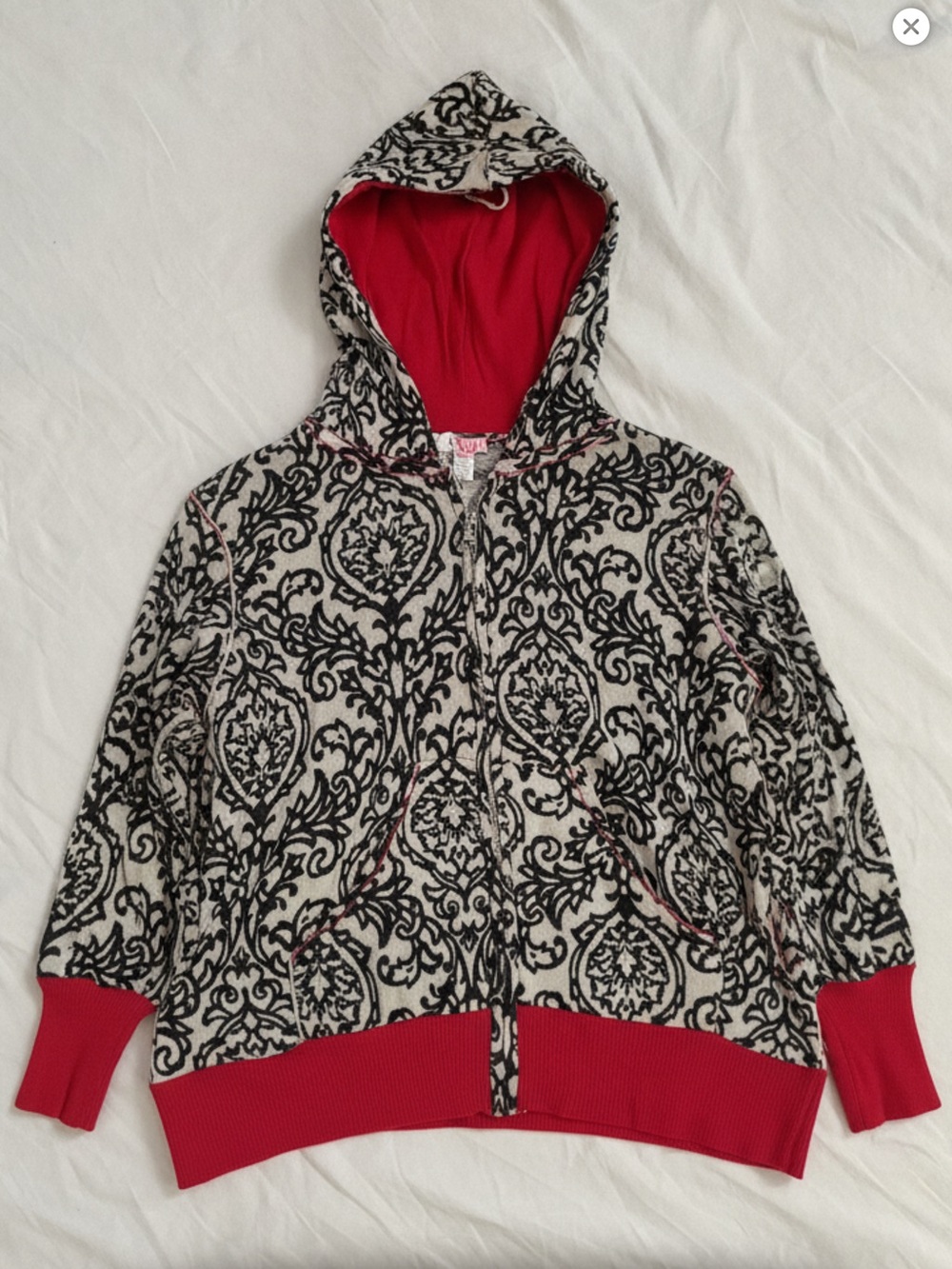 Knitwit Zip up Cardigan with Hoodie